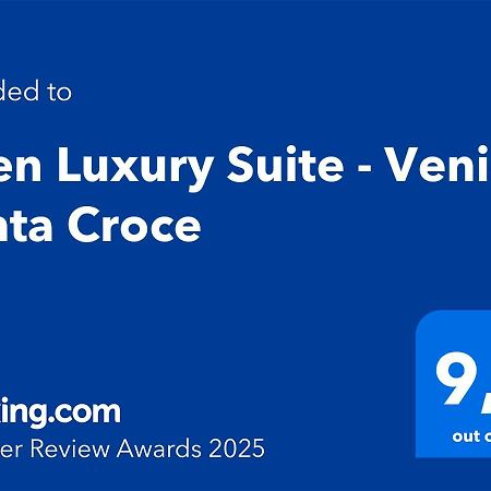 Eden Luxury Suite - Venice Santa Croce Exteriér fotografie